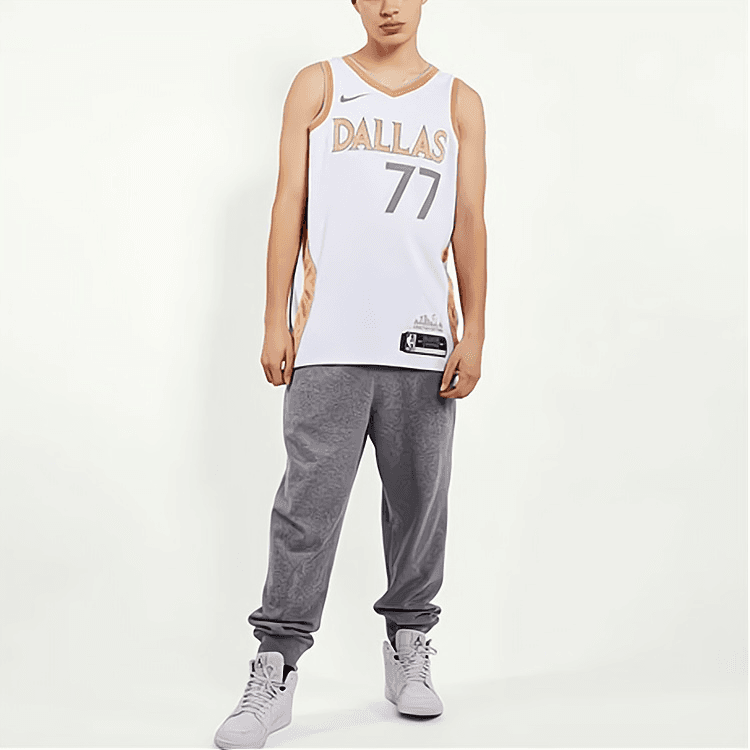 Баскетбольная майка Nike NBA Swingman Jersey Luka Doncic 77 White - изображение 3