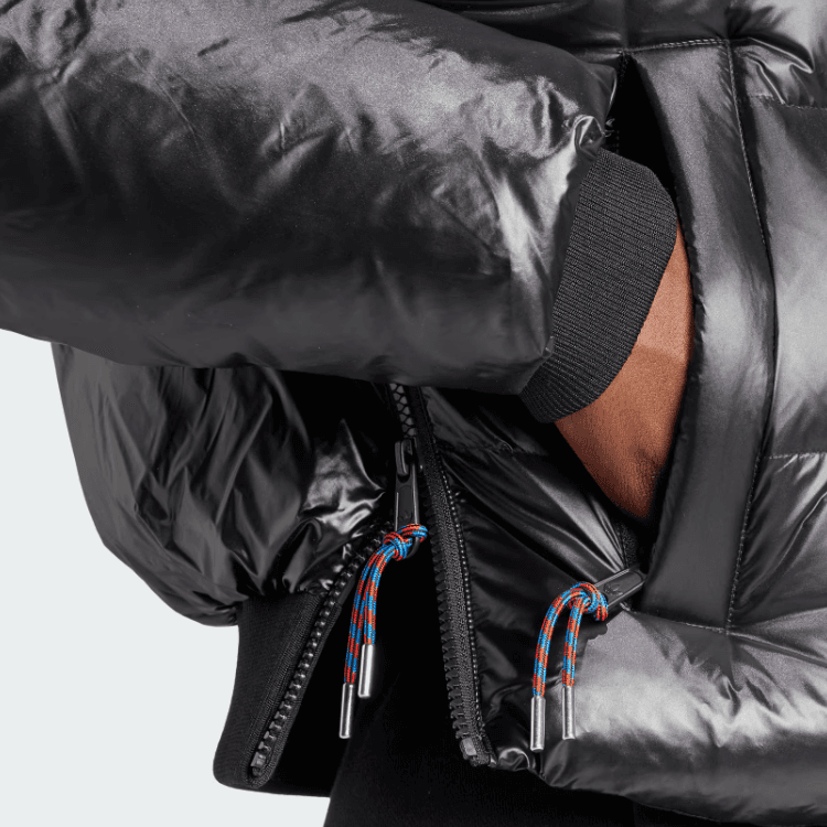 Пуховик adidas Originals Short Premium Puffer Jacket Black - изображение 4