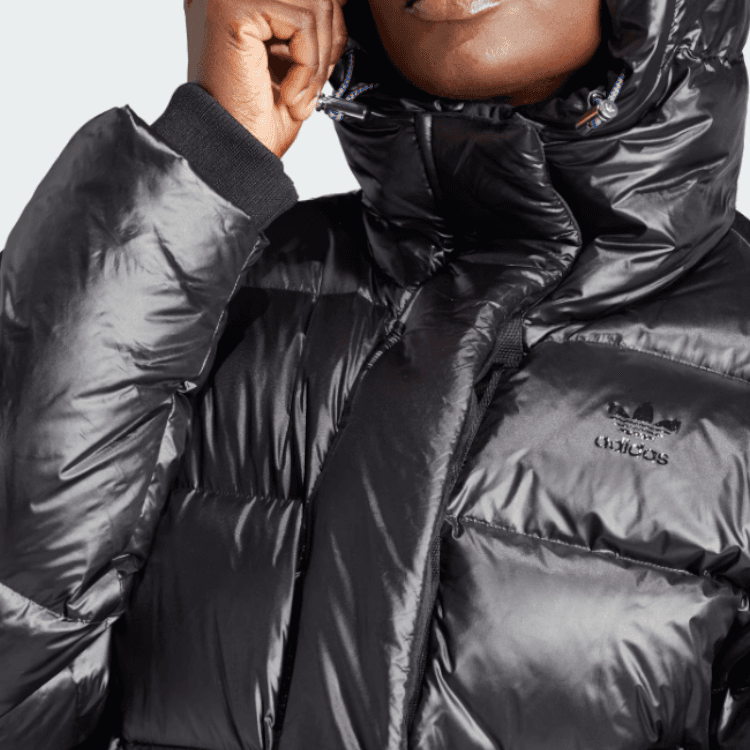 Пуховик adidas Originals Short Premium Puffer Jacket Black - изображение 7