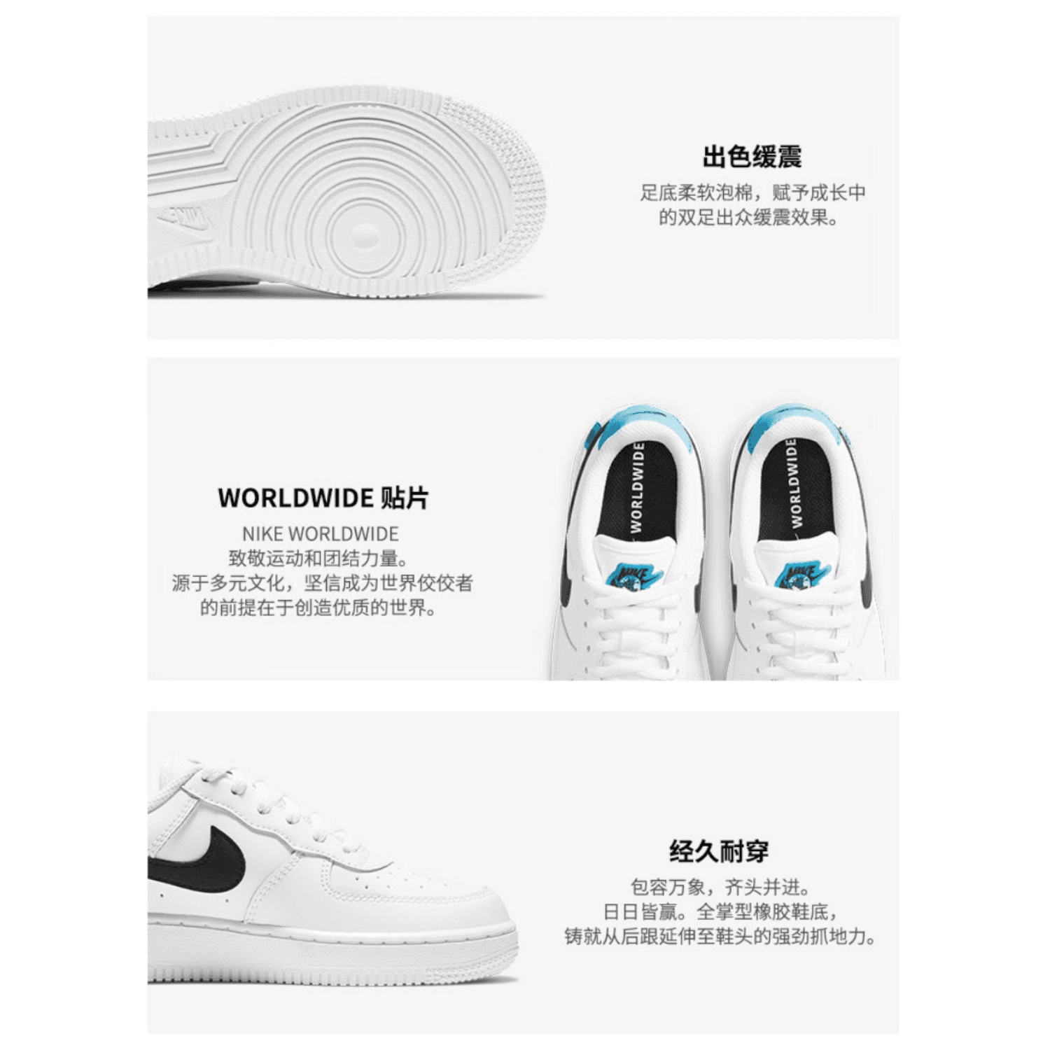 Кроссовки Nike Air Force 1 Worldwide - изображение 5