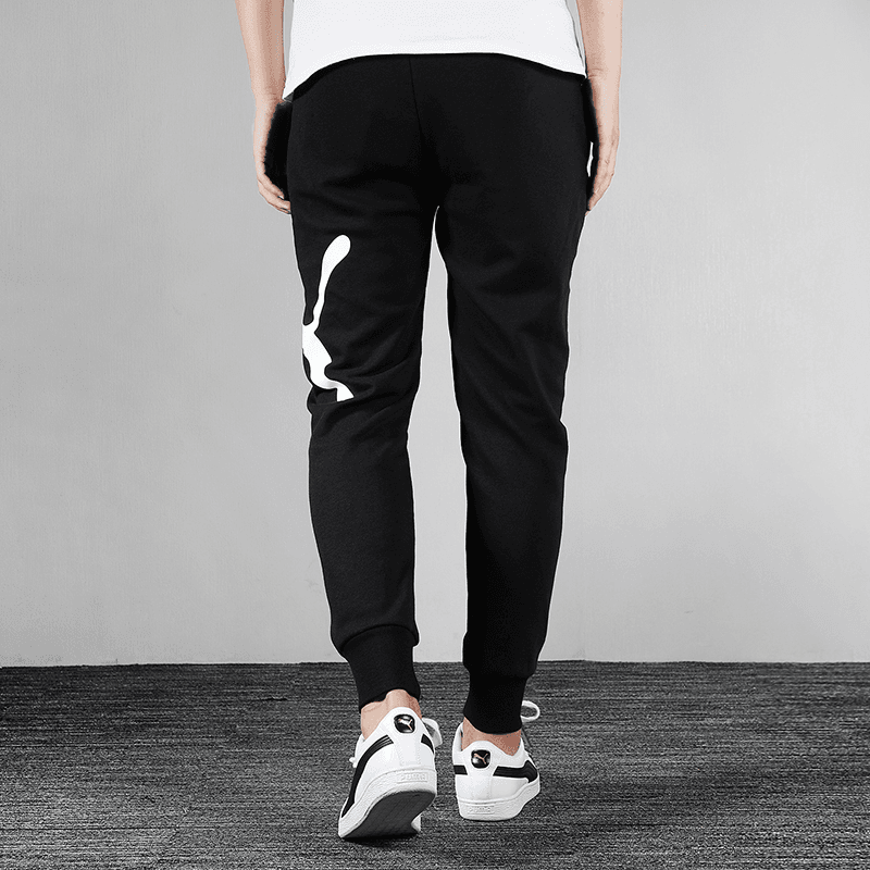 Штаны Puma Logo Joggers Black - изображение 4