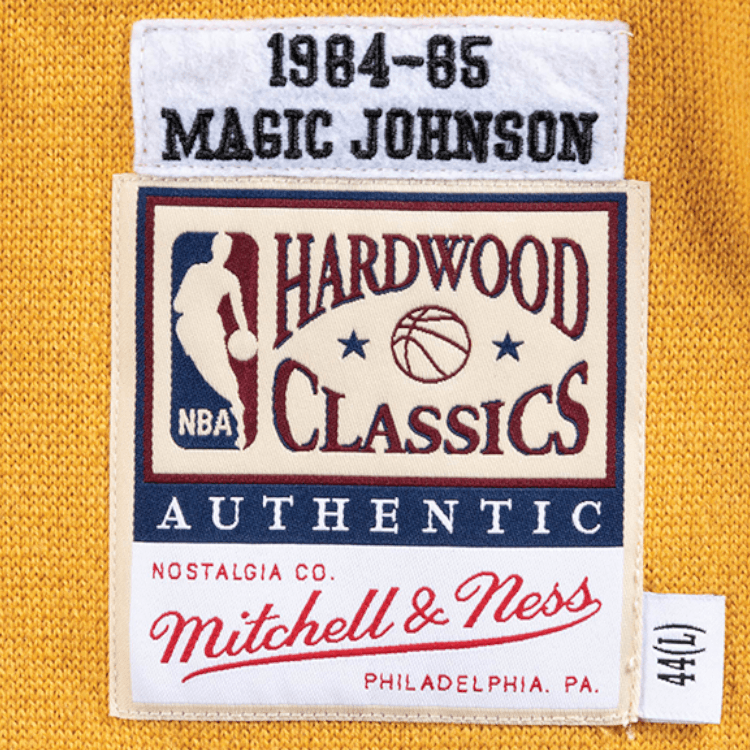 Баскетбольная майка Mitchell & Ness x NBA x Clot Lakers Magic Johnson Jersey - изображение 3