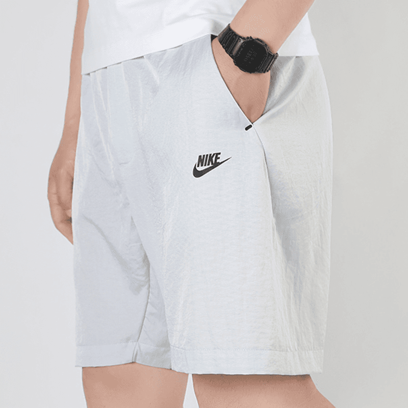 Шорты Nike Sportswear Woven Shorts Light Grey - изображение 2