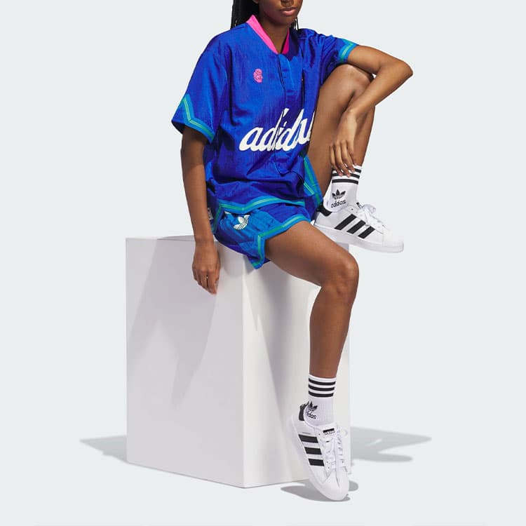 adidas originals HOOP YORK CITY WARM-UP TOP logo - изображение 3
