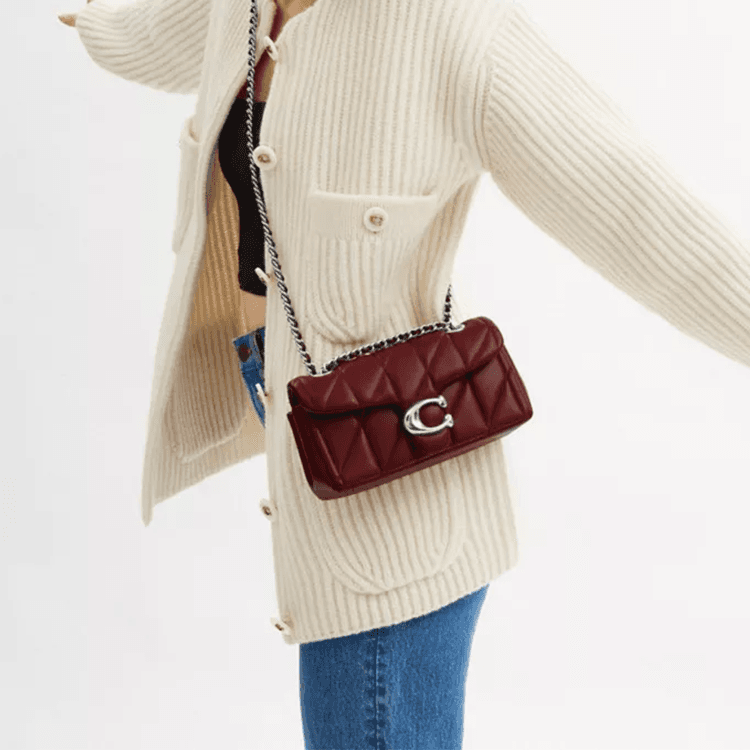 Сумка через плечо COACH Tabby 20 Ruby - изображение 5