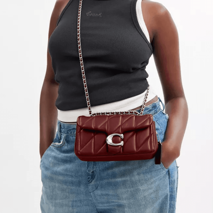 Сумка через плечо COACH Tabby 20 Ruby - изображение 6