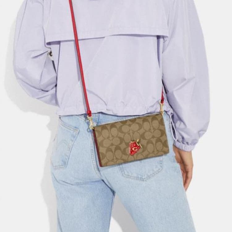 Сумка через плечо COACH Anna 20 - изображение 4