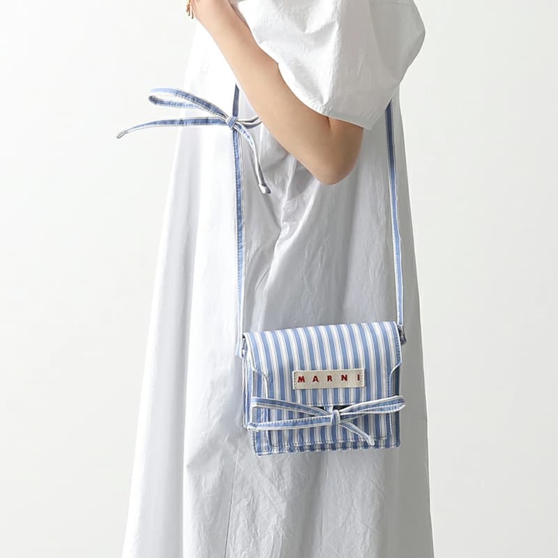 Сумка через плечо MARNI Trunk Logo - изображение 4