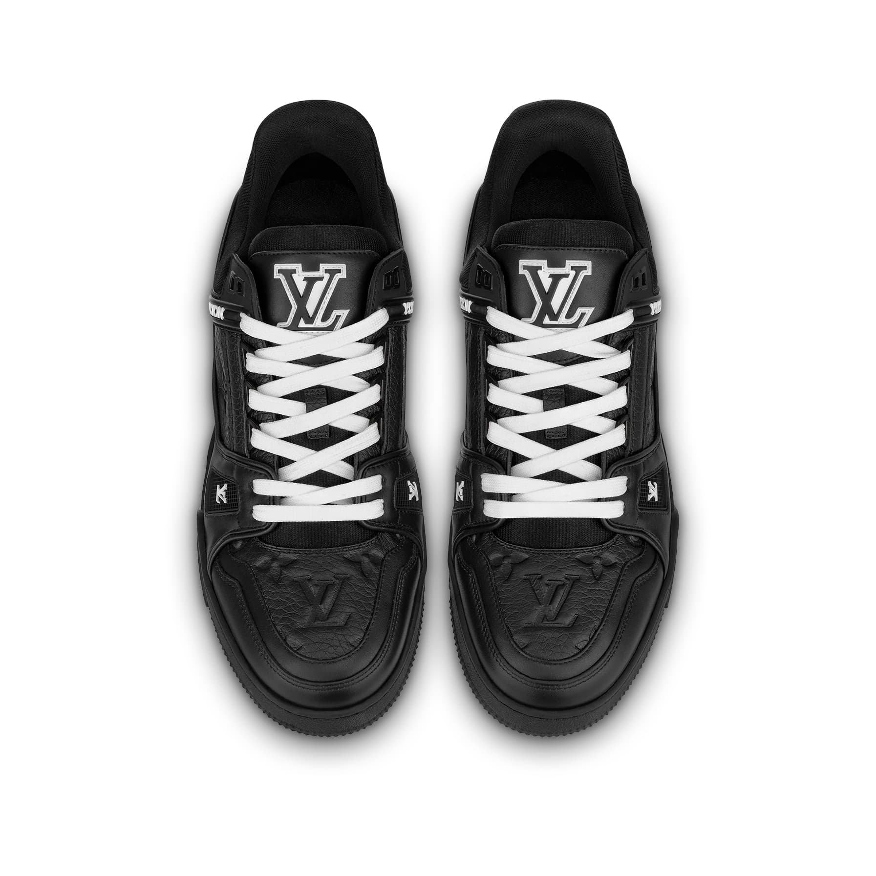 Кроссовки LOUIS VUITTON Trainer Black - изображение 4
