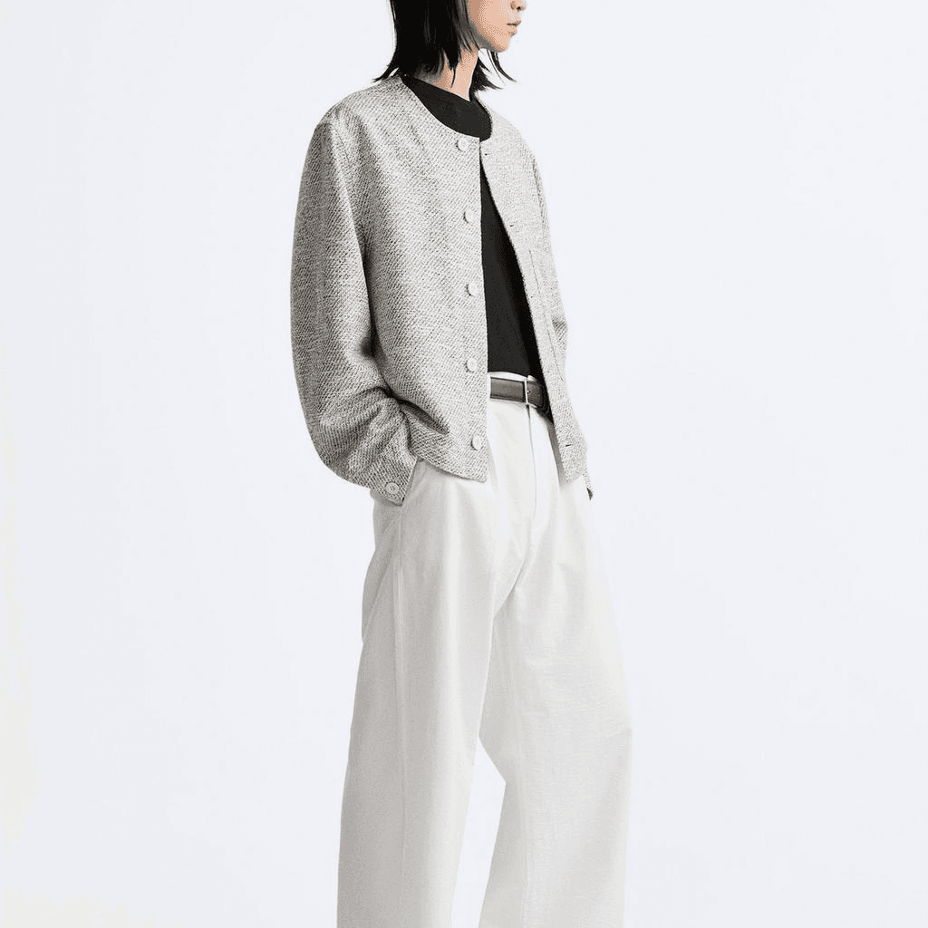Куртка ZARA Textured Jacket - изображение 5