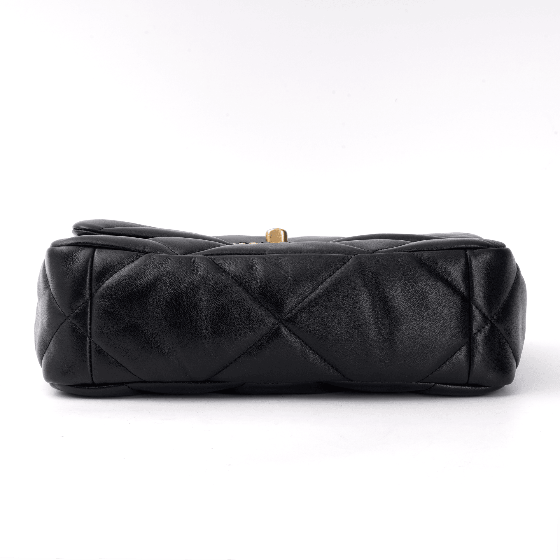 Сумка через плечо CHANEL 19 Bag Small Black Lambskin Double Chain - изображение 4