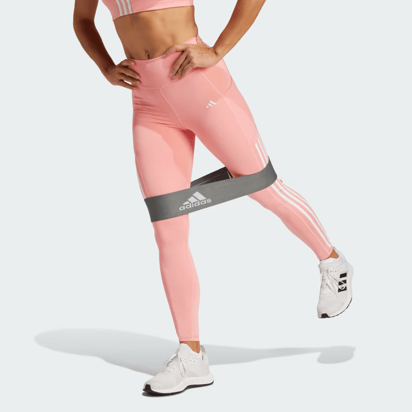 Штаны adidas OPTIME 3-STRIPES FULL-LENGTH LEGGINGS - изображение 2