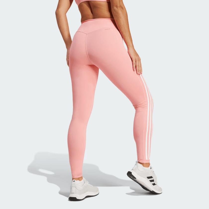 Штаны adidas OPTIME 3-STRIPES FULL-LENGTH LEGGINGS - изображение 5