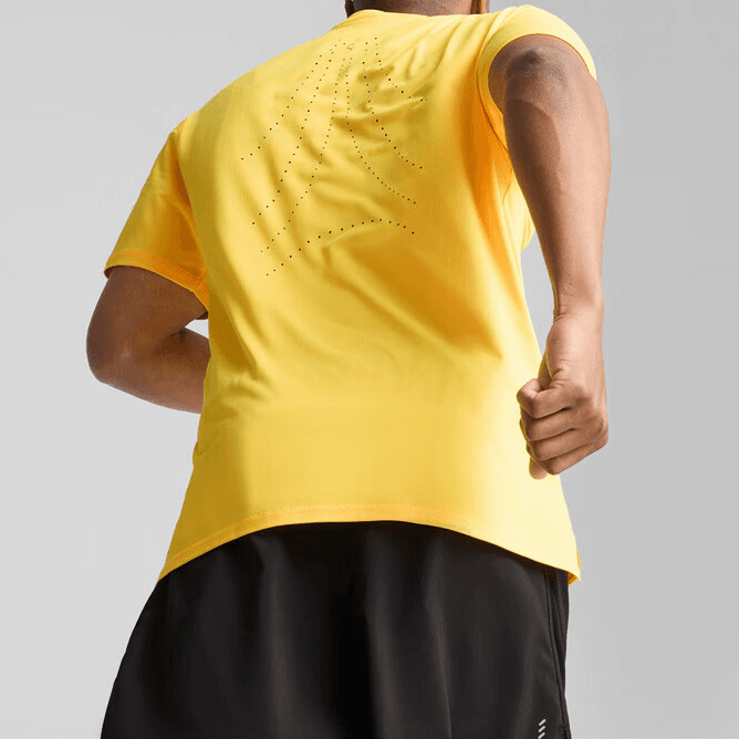 Футболка PUMA RUN CLOUDSPUN Sunlight Yellow - изображение 3