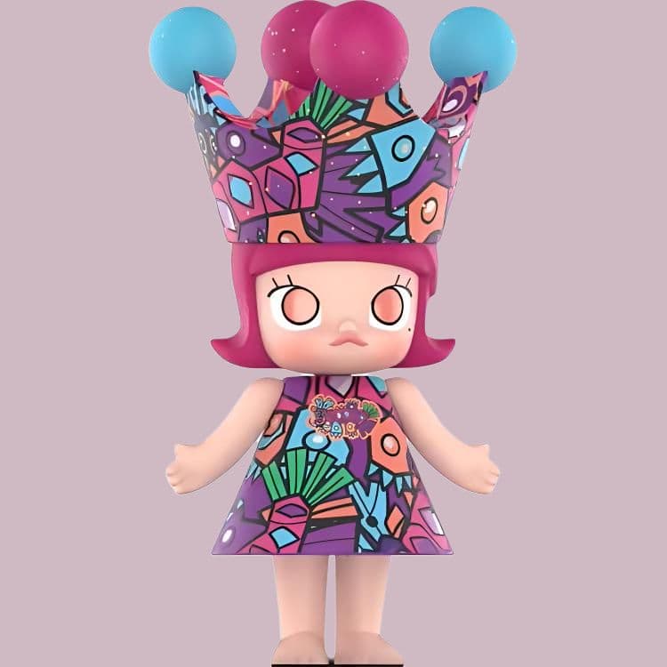 Фигурка POP MART MEGA ROYAL MOLLY 1000 - изображение 2