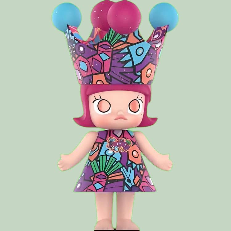 Фигурка POP MART MEGA ROYAL MOLLY 400 - изображение 3