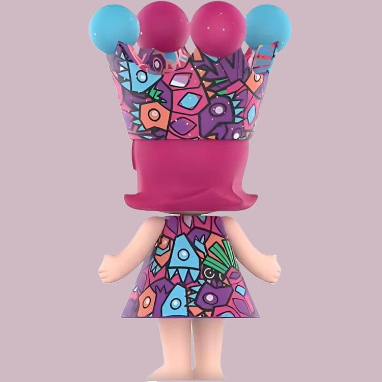 Фигурка POP MART MEGA ROYAL MOLLY 1000 - изображение 4