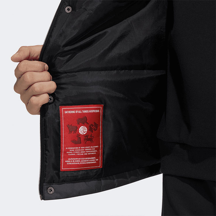 Зимняя куртка пуховик adidas Cny X-bu Jkt - изображение 5