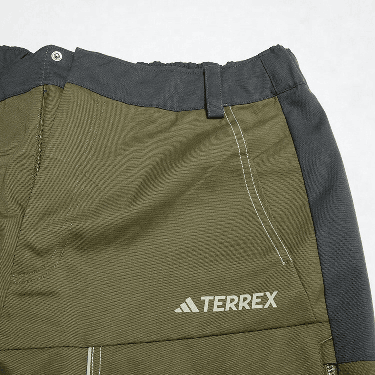 Тренировочные штаны adidas Terrex SS25 Olive - изображение 5