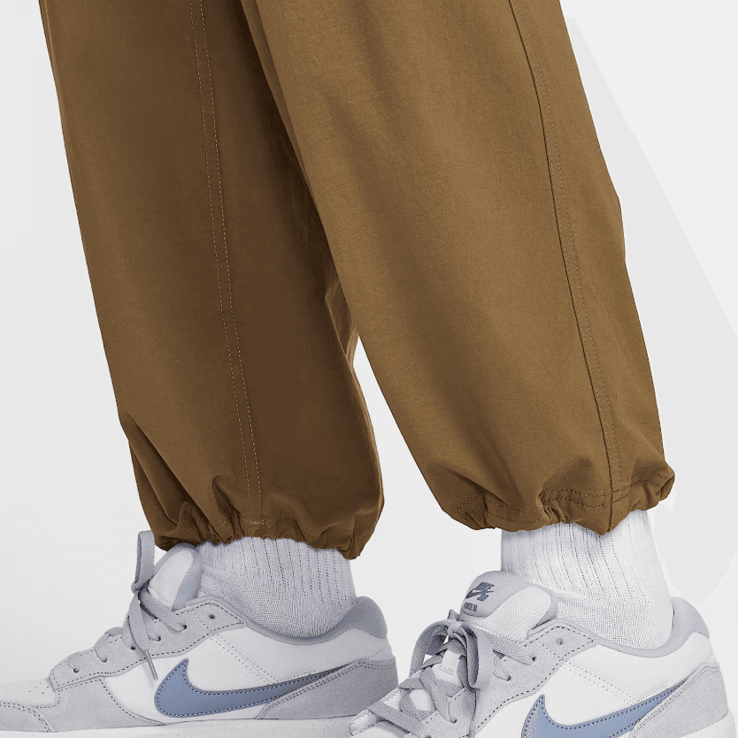 Штаны nike SB Лесной мшистый Wood Коричневый белый Мужские Брюки карго - изображение 4