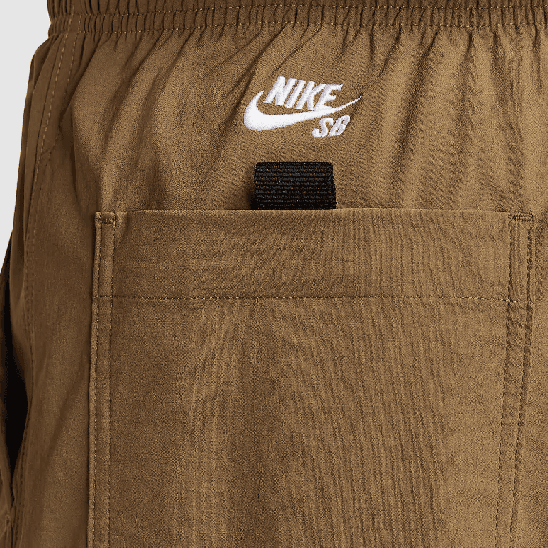 Штаны nike SB Лесной мшистый Wood Коричневый белый Мужские Брюки карго - изображение 3