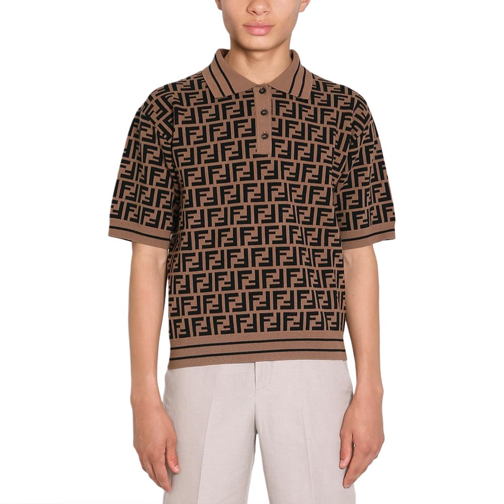 Футболка FENDI FW22 LogoPolo - изображение 3