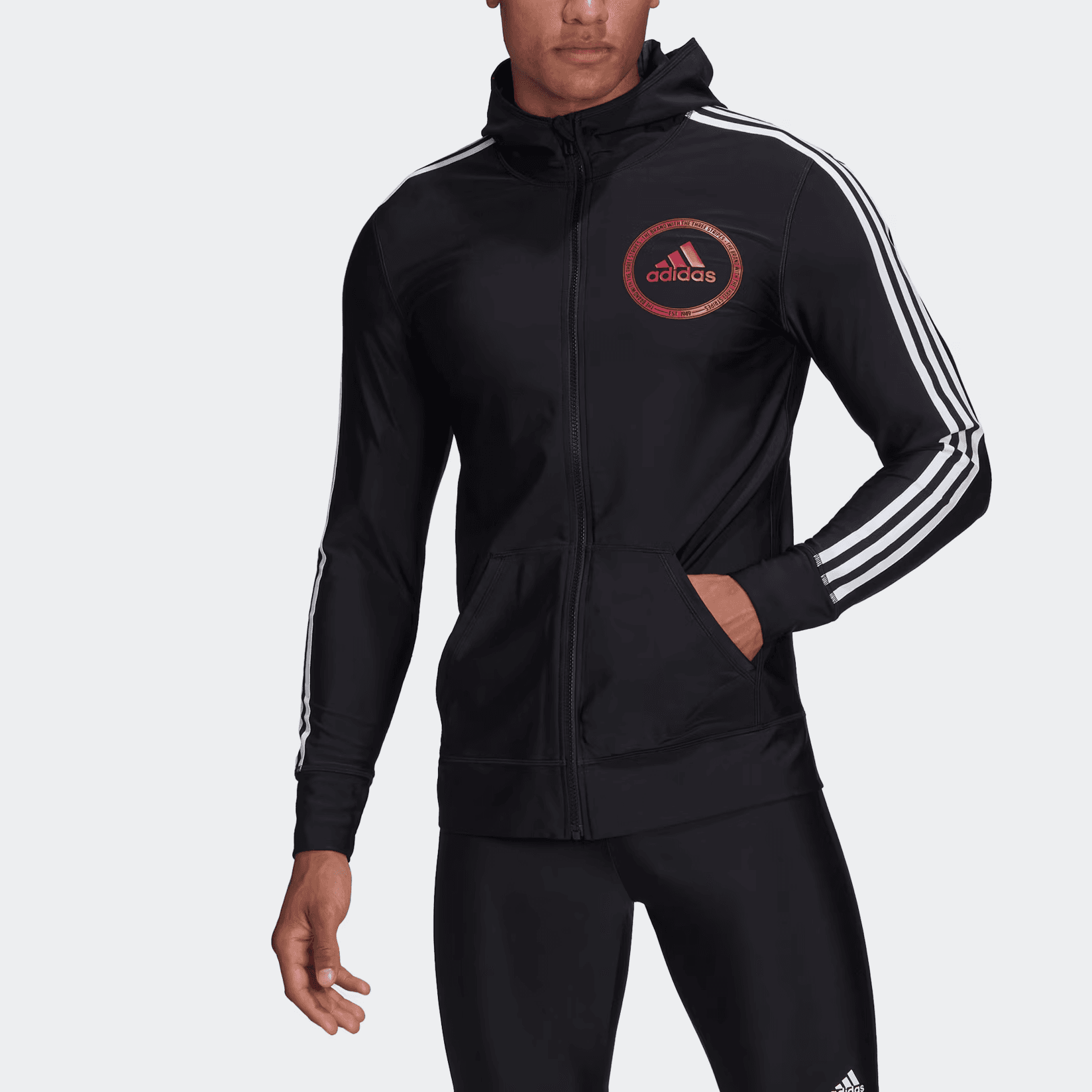 Куртка adidas Long Sleeve Rash Guard Logo - изображение 2