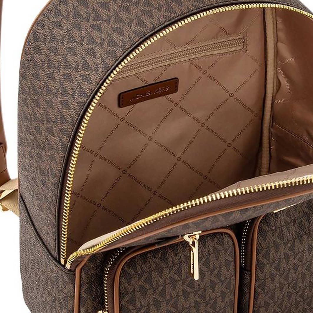 Рюкзак Michael Kors Jet Set Backpack Brown - изображение 4