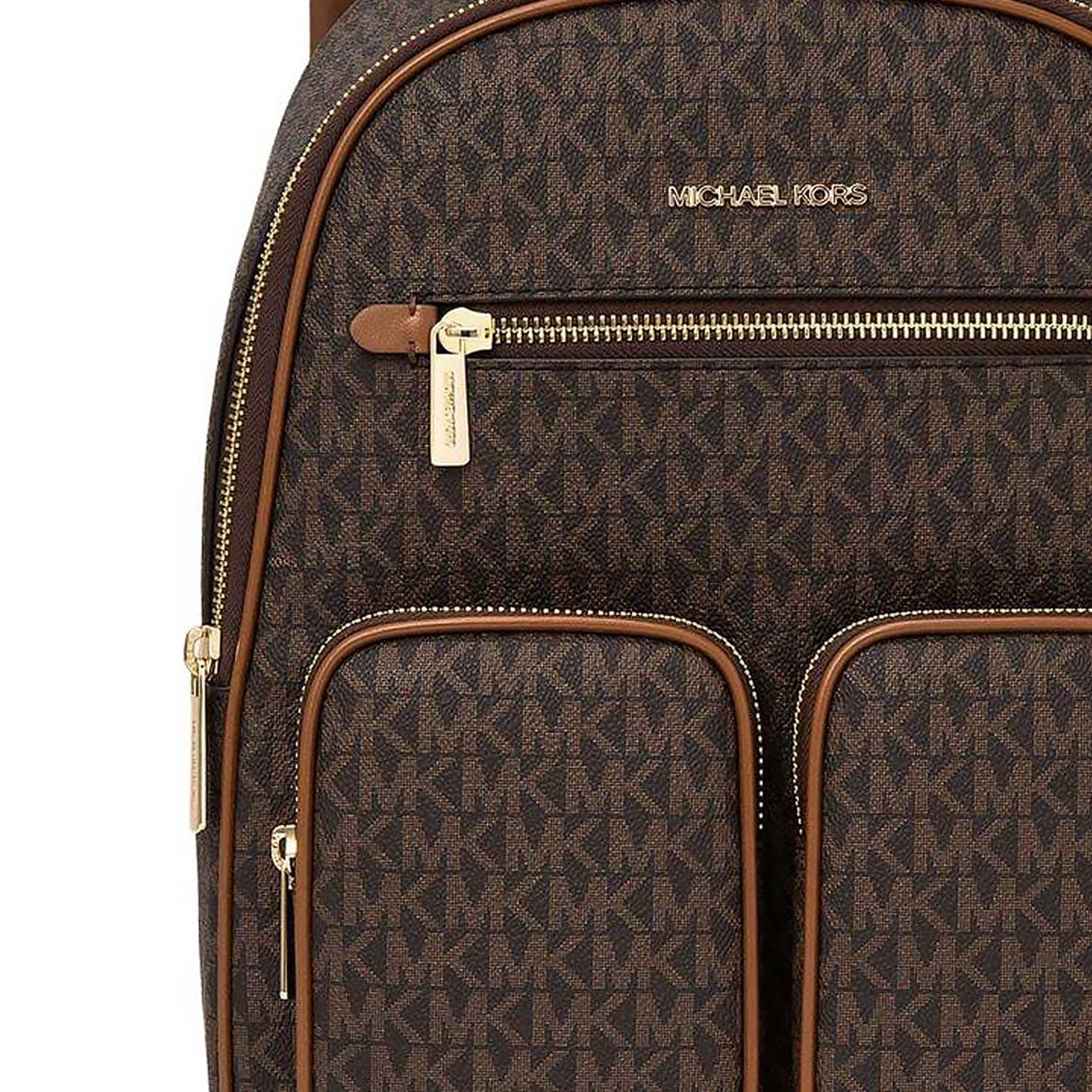 Рюкзак Michael Kors Jet Set Backpack Brown - изображение 5