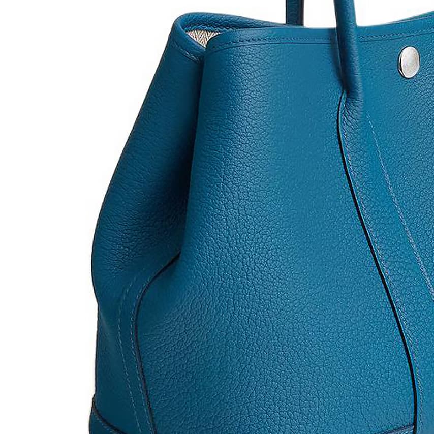 Сумка HERMES Garden Party 30 Negonda 30 C1 Bleu Outremer - изображение 4