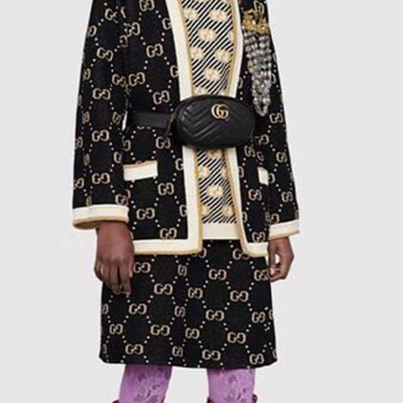 Поясная сумка GUCCI GG Marmont Logo - изображение 7