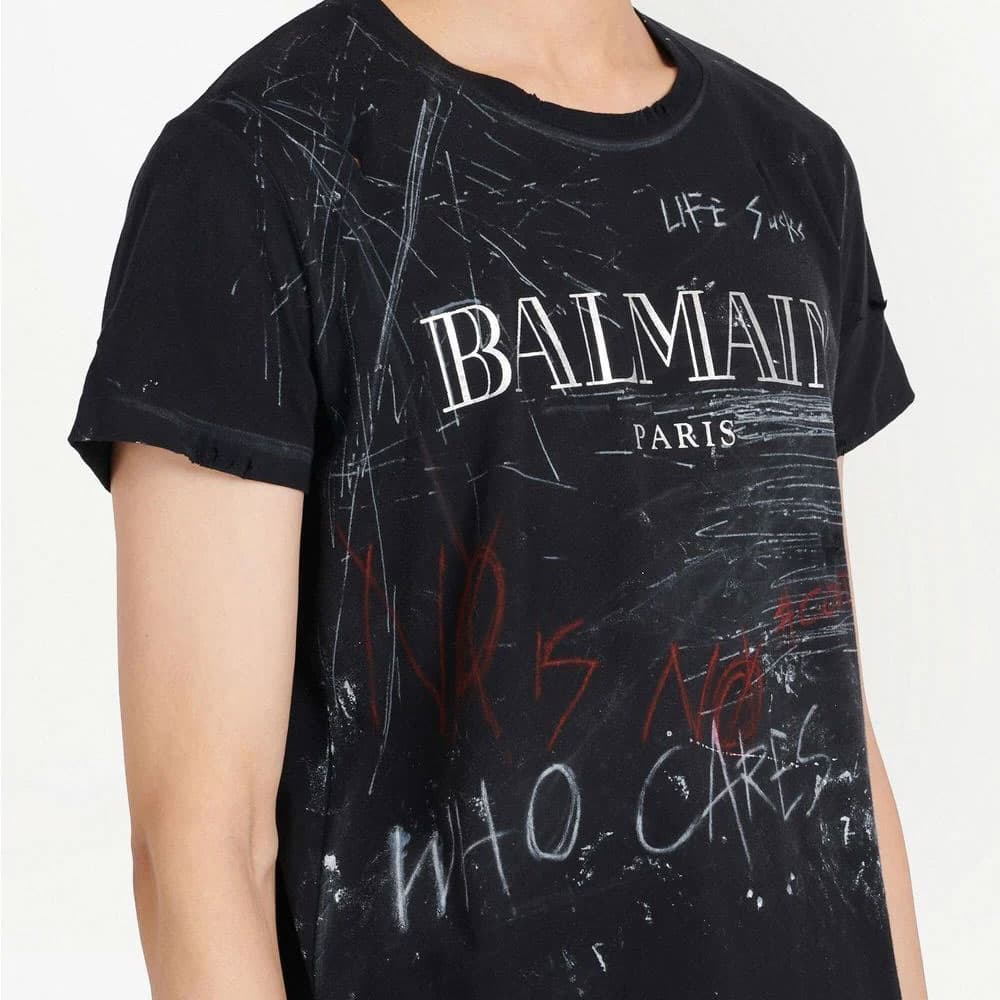 Футболка Balmain Logo T-Shirt — фото 5