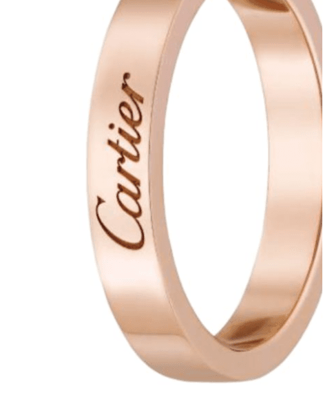 Кольцо Cartier C de Cartier Rose Gold Ring - изображение 6