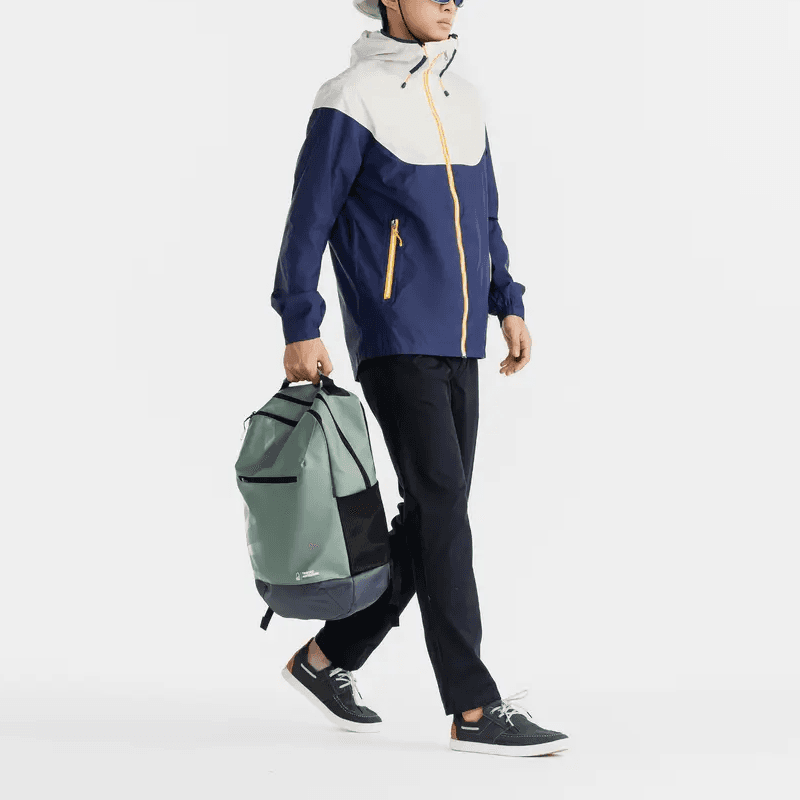 Демисезонная куртка DECATHLON TRIBORD 100 Navy white - изображение 3