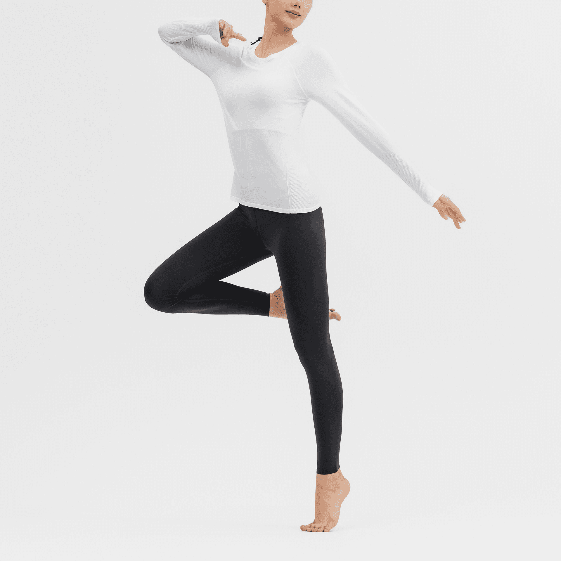 DECATHLON Спортивные брюки женские цвет угольно-серый - изображение 5