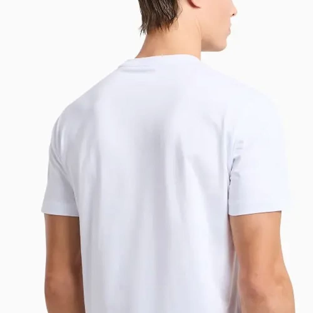 Футболка Emporio Armani EA7 White T-Shirt - изображение 5