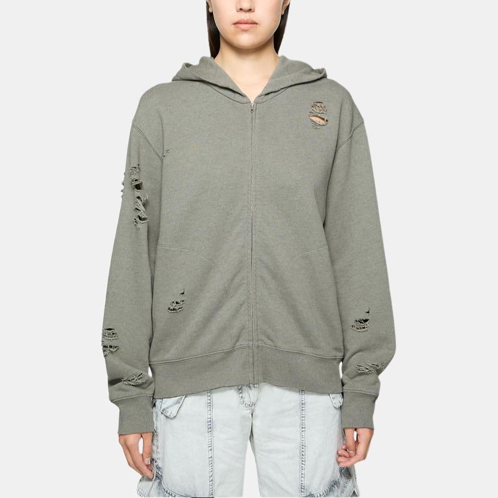 Худи Acne Studios FW24 Moss Green Hoodie - изображение 2