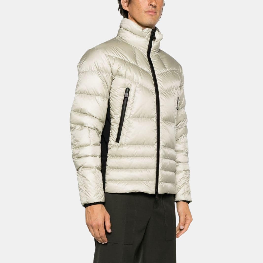 Куртка Moncler Slim Fit Zip Jacket Light Beige - изображение 5