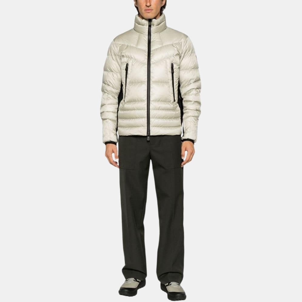 Куртка Moncler Slim Fit Zip Jacket Light Beige - изображение 4