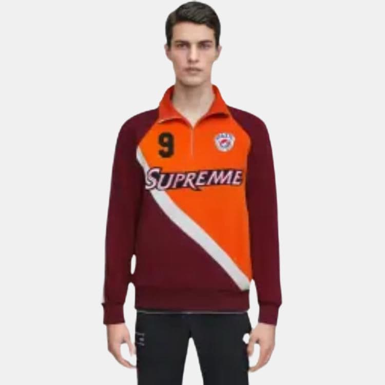Куртка Supreme Equipé Half Zip Sweatshirt - изображение 3