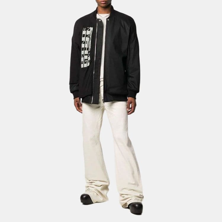Куртка Rick Owens DRKSHDW Jumbo Flight Jacket Black - изображение 4