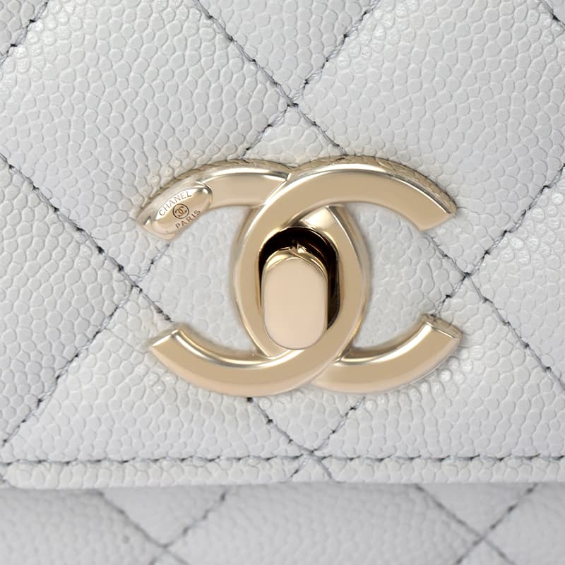 Сумка CHANEL Coco Handle C Logo nano - изображение 5