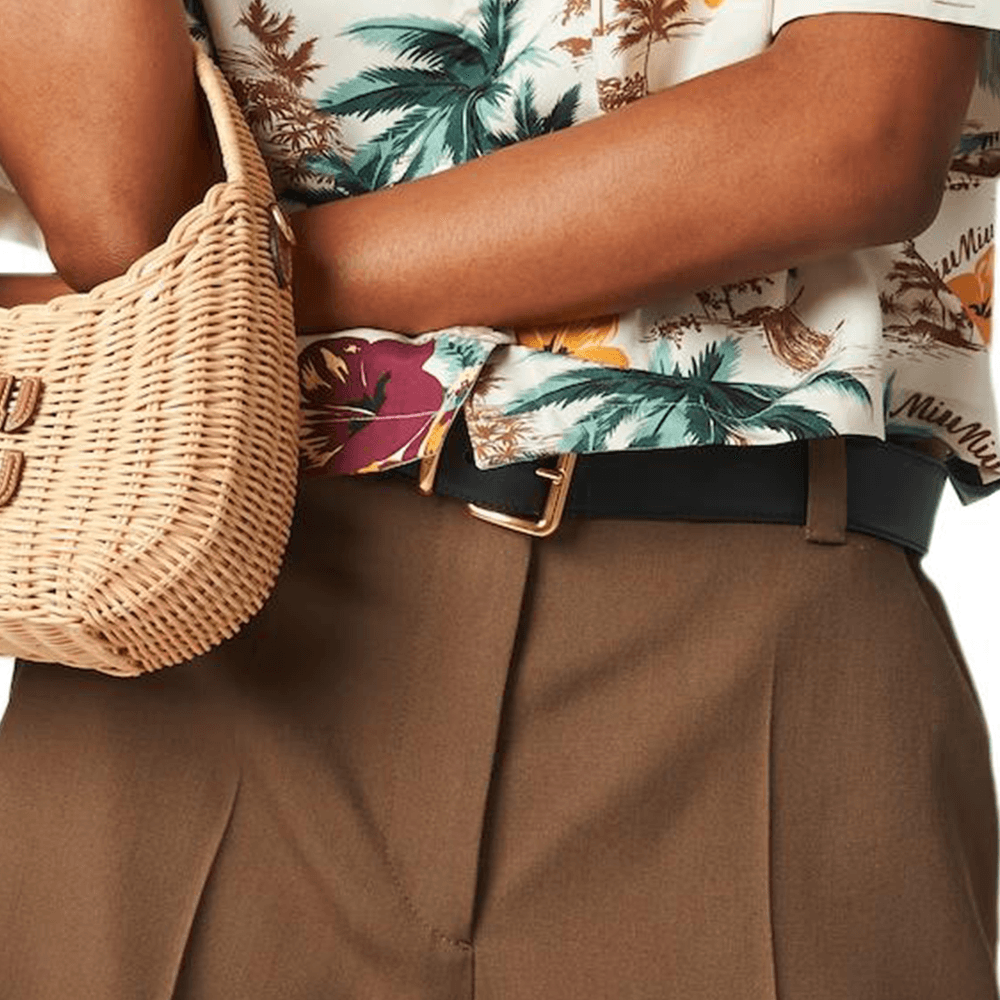 Шорты MIU MIU Gabardine Bermudas - изображение 5