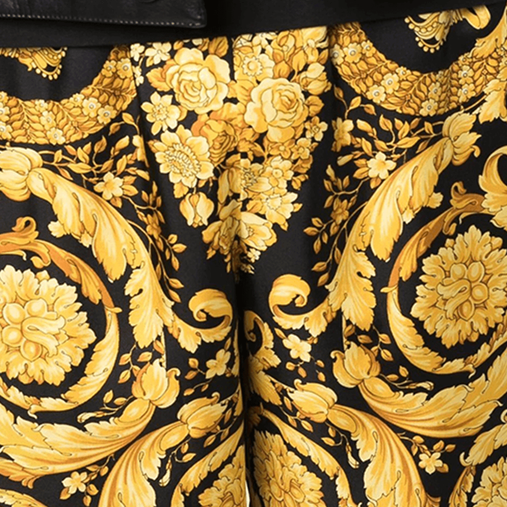 Шорты Versace SS22 Barocco Silk Shorts - изображение 5