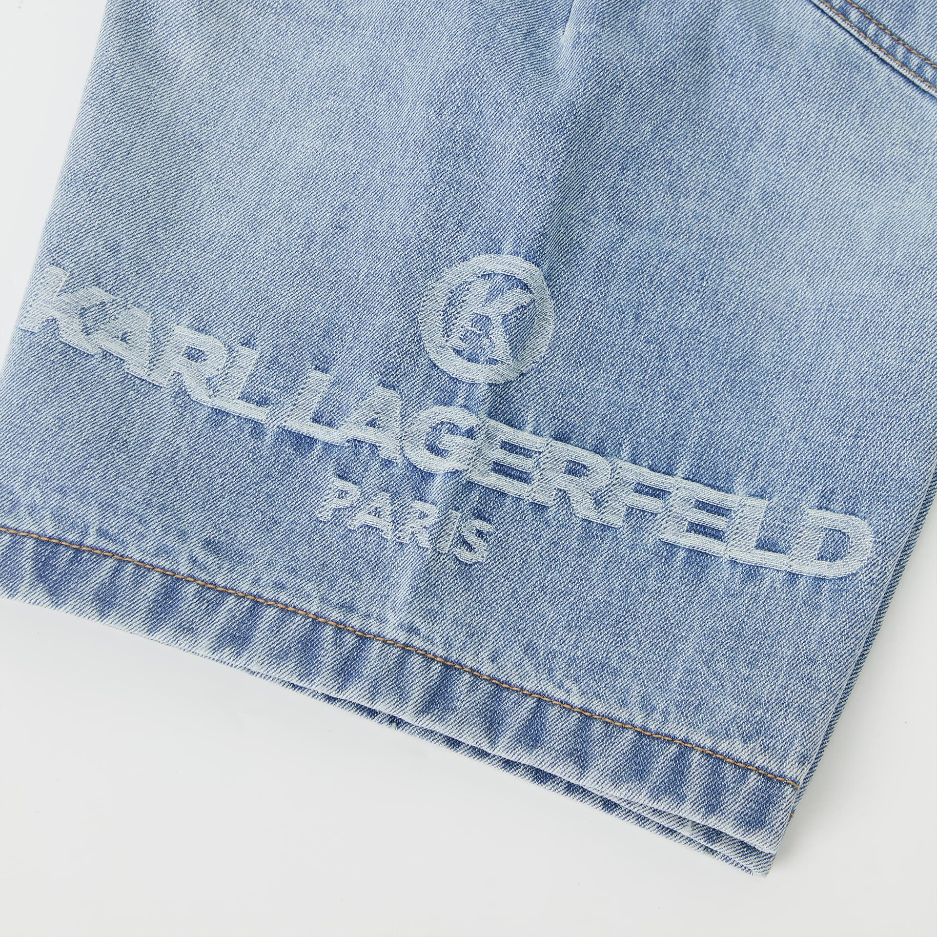 Джинсовые шорты KARL LAGERFELD Logo - изображение 5