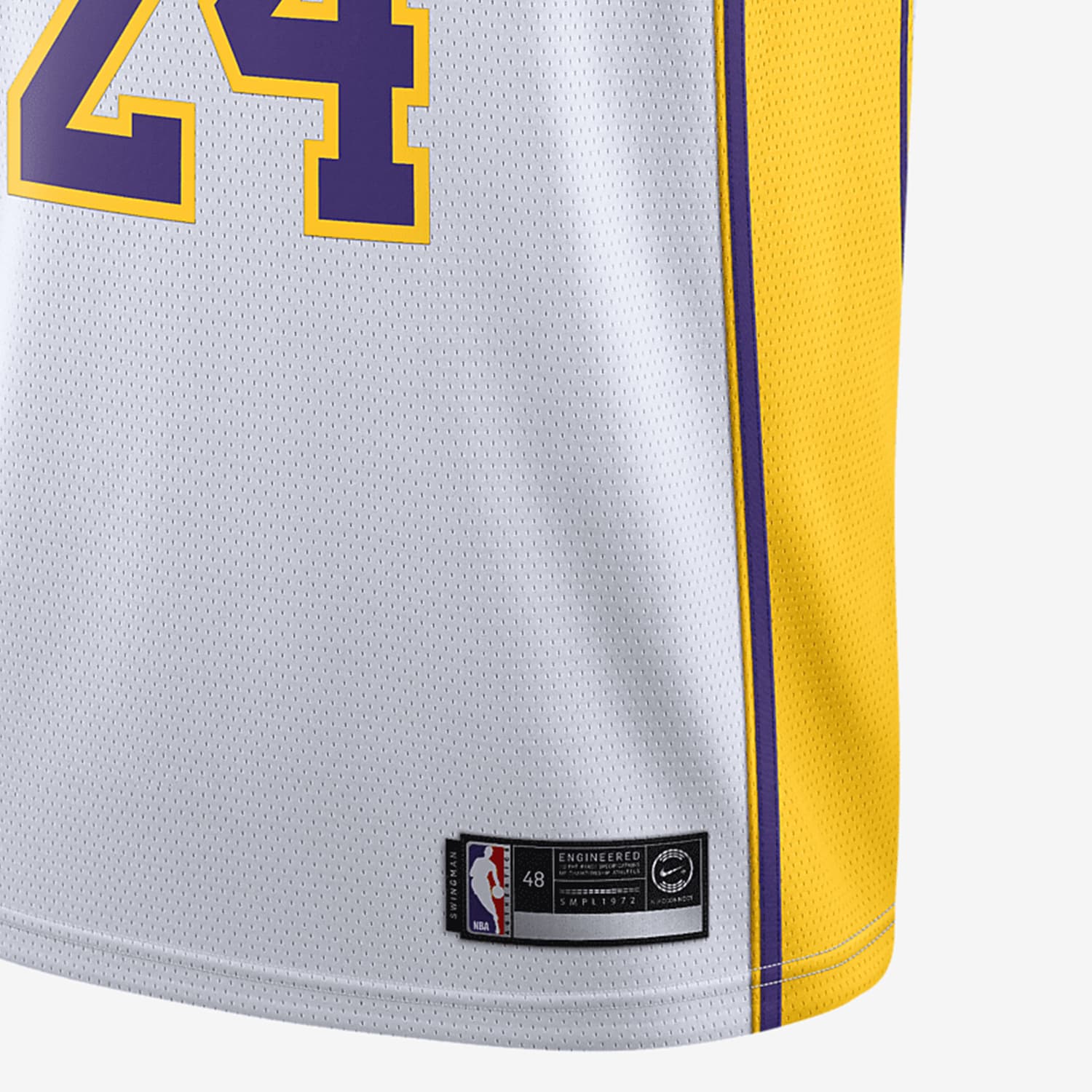 Баскетбольная майка Nike NBA Kobe Bryant Icon Edition Swingman Jersey White - изображение 3
