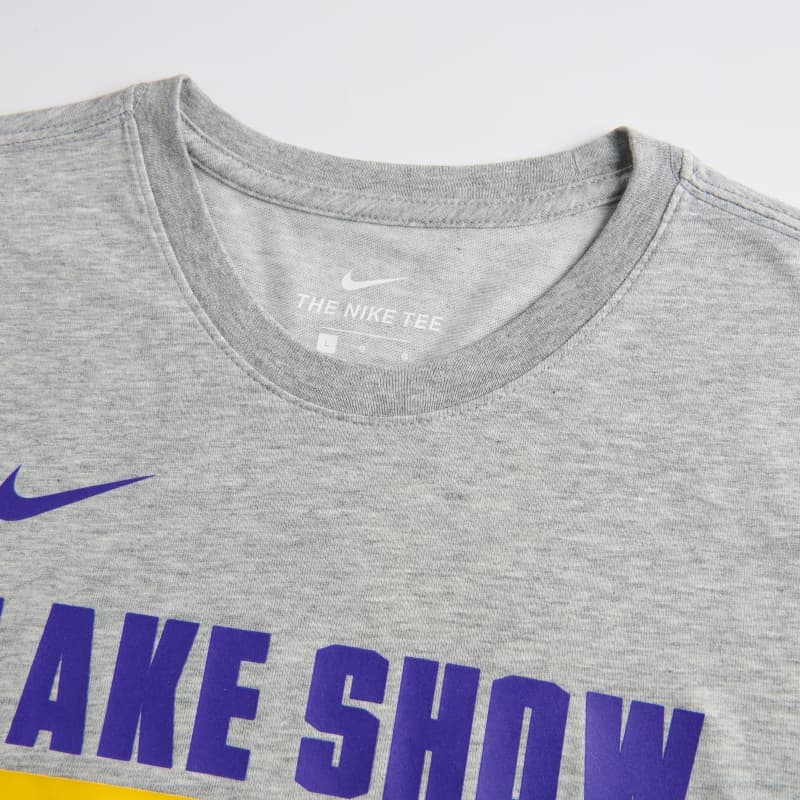 Футболка Nike NBA Dri-FIT Lakers Tee Gray Youth - изображение 3
