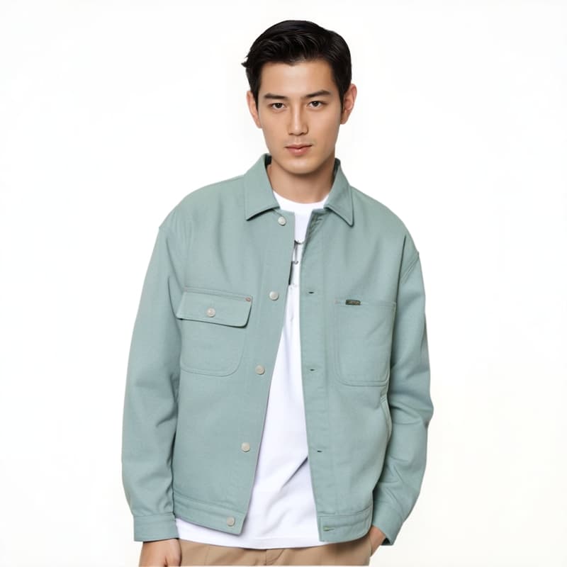 Куртка Supreme SS24 WEEK15 DENIM CHORE TRUCKER JACKET logo - изображение 3