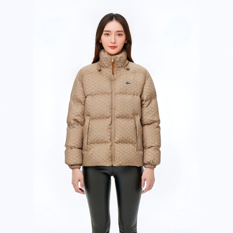Зимняя куртка Lacoste Full Print Puffer Jacket - изображение 3