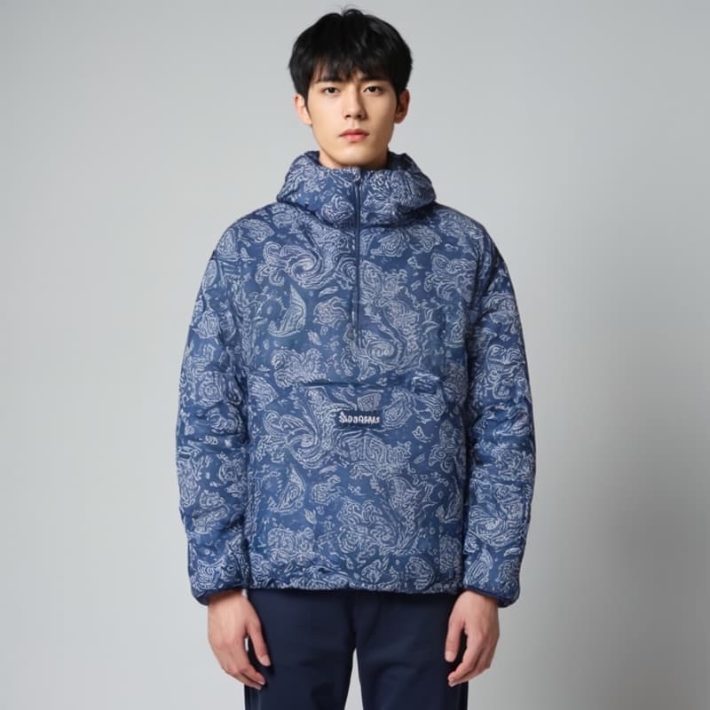 Зимняя куртка Supreme Micro Down Half Zip Hooded Pullover - изображение 2